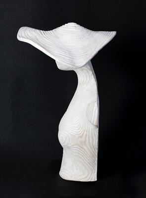 Jilly Sutton RSS: The Eucalyptus Hat: Head Sculptures